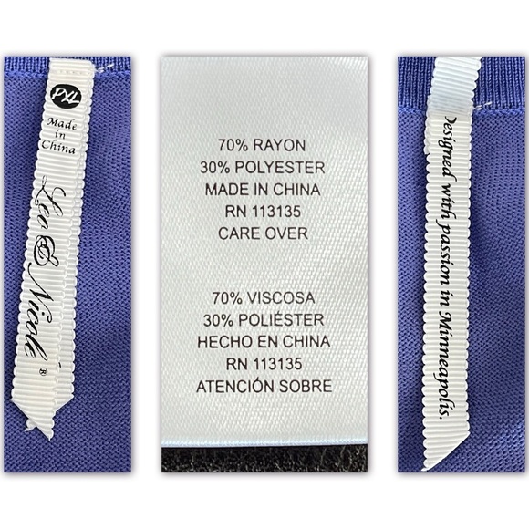 Leo & Nicole new with tags size XL petite open front cardigan 3/4 sleeve mature - Picture 6 of 13